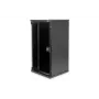 DIGITUS sienas montāžas skapis 254mm (10 inch) - 312x300 mm (PxG) Melns