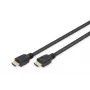 DIGITUS HDMI Ultra High Speed savienojuma kabelis, A tipa vīriešu/vīriešu, 3m ar Ethernet, UHD 8K 60p, Melns