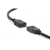 DIGITUS HDMI pagarinātājkabelis High Speed, A tēviņš/Mātīte, 3m, ar Ethernet, Ultra HD 24p, melns zelts