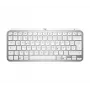 LOGITECH MX KEYS MINI bezvadu taustiņu tastatūra ar fona apgaismojumu – Pale Grey – Qwertz Deutsch