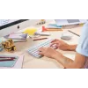 LOGITECH MX KEYS MINI bezvadu taustiņu tastatūra ar fona apgaismojumu – Pale Grey – Qwertz Deutsch