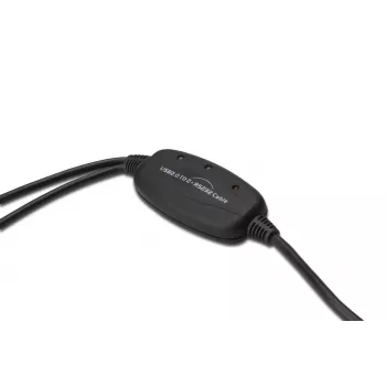 DIGITUS USB 2.0 uz 2x RS232 kabelis 1.5m