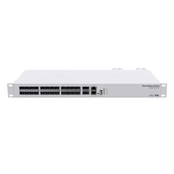 MIKROTIK CRS326-24S+2Q+RM Slēdzis Pārvaldāms L3 Fast Ethernet (10/100) 1U Balts