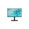 Acer Vero B277U Ebmiiprzxv 27 collu IPS monitors, 2560x1440 WQHD, 100 Hz, 4 ms, HDMI, DisplayPort, skaļruņi, regulējams augstums, melns