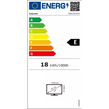 Philips 5000 sērija 24B1U5301H/00 datora monitors 60.5 cm (23.8 collas) 1920 x 1080 pikseļi Full HD LCD Melns