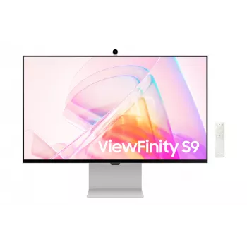 Samsung S90PC monitors 68.6 cm (27 collas) 5120 x 2880 pikseļi 5K Ultra HD LCD Sudrabs