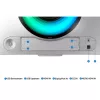 Samsung G95SC monitors 124,5 cm (49 colli) 5120 x 1440 pikseļi Dual QHD OLED Sudrabs