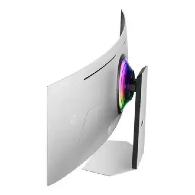 Samsung G95SC monitors 124,5 cm (49 colli) 5120 x 1440 pikseļi Dual QHD OLED Sudrabs