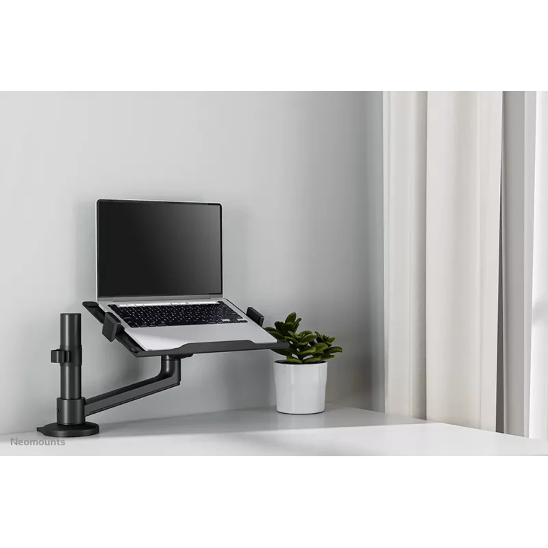 Neomounts DS20-425BL1 Laptop turētājs monitora roka 11.6-17.3 collas - vietu taupošs