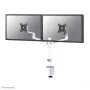 Neomounts DS60-425WH2 Divu monitoru roka 17-27 collām - vietu taupoša