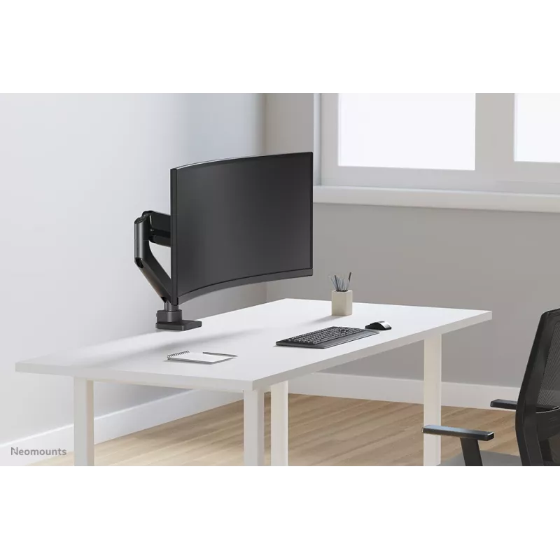 Neomounts DS70PLUS-450BL1 Monitora roka 17-49 collas - gāzes atspere - Topfix - 180° apturēšana
