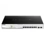 D-Link DGS-1210-10MP pārvaldāms L2 Gigabit Ethernet (10/100/1000) PoE slēdzis, melns/pelēks