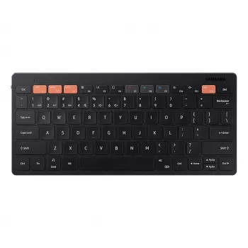 Mobilās ierīces tastatūra Samsung EJ-B3400BBGGDE QWERTZ vācu Bluetooth melna