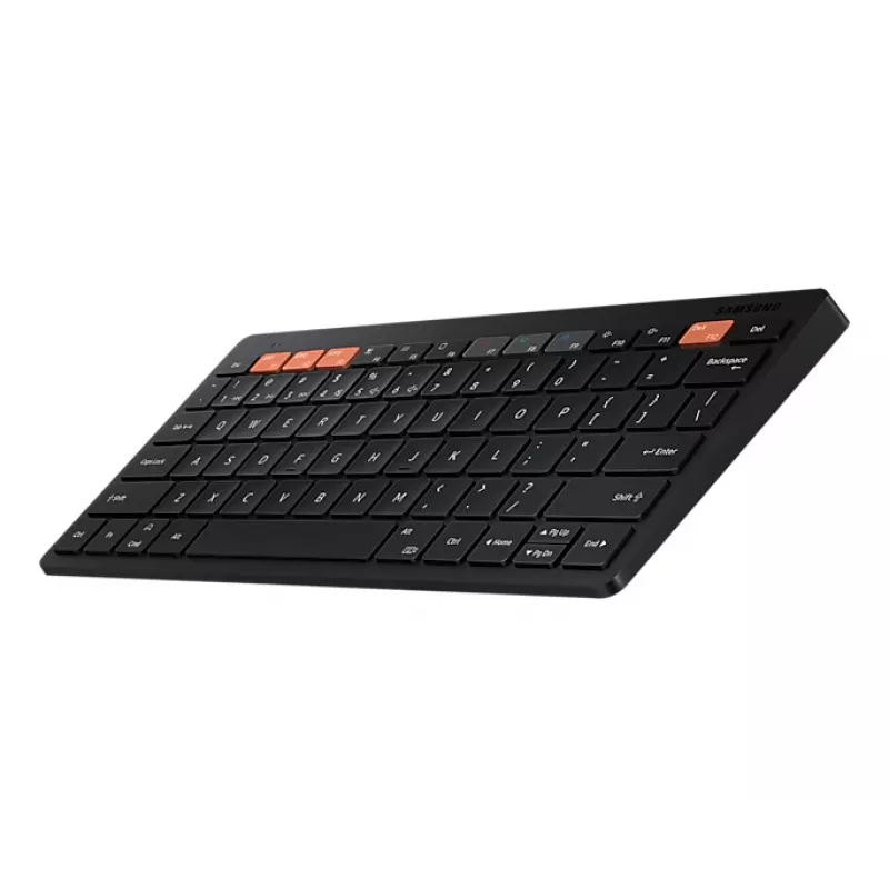 Mobilās ierīces tastatūra Samsung EJ-B3400BBGGDE QWERTZ vācu Bluetooth melna
