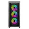 PC Midi Tower korpuss XILENCE XG151 — melns, ATX/Micro-ATX/Mini-ITX, barošanas bloks apakšā, 2x 3.5 collu + 4x 2.5 collu sloti