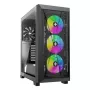 PC Midi Tower korpuss XILENCE XG151 — melns, ATX/Micro-ATX/Mini-ITX, barošanas bloks apakšā, 2x 3.5 collu + 4x 2.5 collu sloti