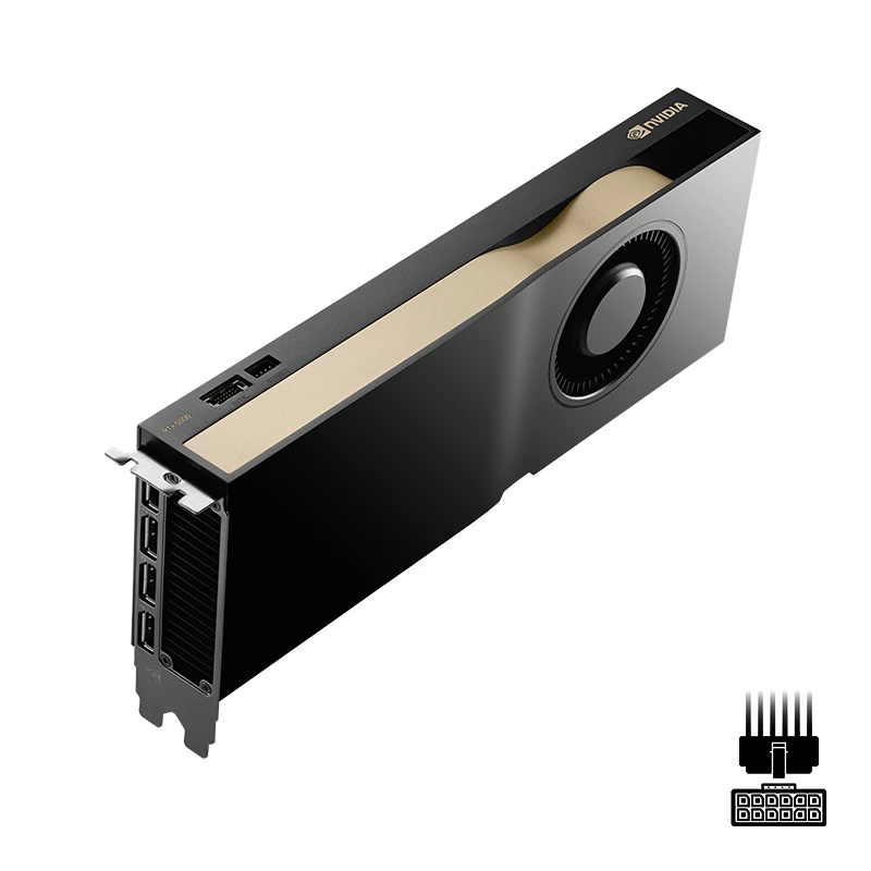 PNY NVIDIA RTX 5000 Ada Generation videokarte, 32 GB GDDR6 ECC, 256 bitu, PCIe 4.0 x16, divu slotu, 4x DP 1.4a