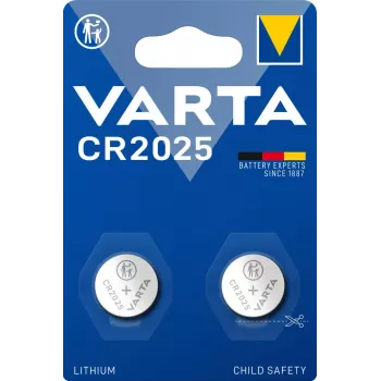 VARTA Litija pogu baterija CR2025 3V 1x2
