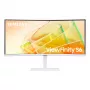 Samsung S65TC 34 collu izliekts UltraWide QHD monitors, balts