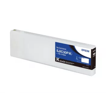 Epson SJIC30P(K) oriģinālā melnā tintes kasetne ColorWorks C7500G