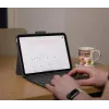 LOGITECH Combo Touch iPad (10. paaudze) - Oksfordas Pelēks - Vācu QWERTZ