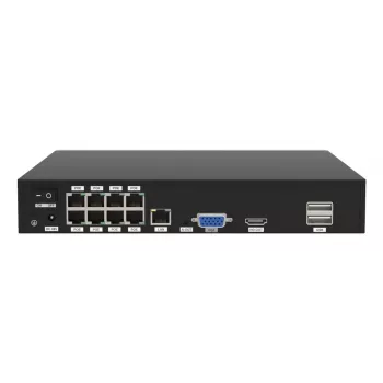 Videonovērošanas komplekts Foscam FN9108E-T4-2T MELNS Vadu 8 kanāli