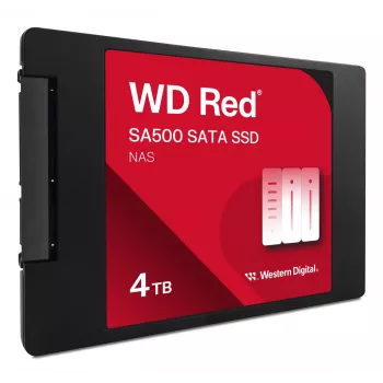 WESTERN DIGITAL SSD WD Red SA500 4TB SATA 6Gb/s 2,5 collas 7mm (WDS400T2R0A)
