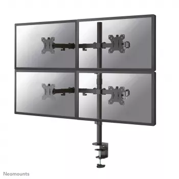 Neomounts FPMA-D550D4BLACK Monitora roka 13-32 collas, Skava/Caurums, 6 kg, 33 cm (13 collas), 81.3 cm (32 collas), 100 x 100 mm, Melns