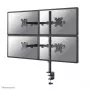 Neomounts FPMA-D550D4BLACK Monitora roka 13-32 collas, Skava/Caurums, 6 kg, 33 cm (13 collas), 81.3 cm (32 collas), 100 x 100 mm, Melns