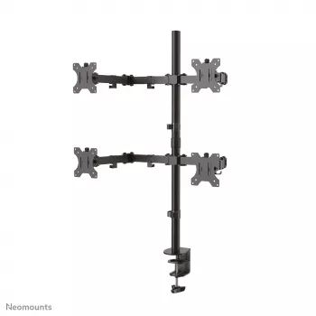 Neomounts FPMA-D550D4BLACK Monitora roka 13-32 collas, Skava/Caurums, 6 kg, 33 cm (13 collas), 81.3 cm (32 collas), 100 x 100 mm, Melns