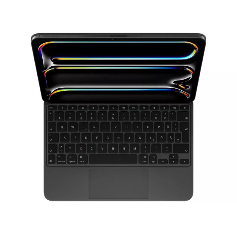 APPLE Magic Keyboard iPad Pro 11 collu (M4) - Melns - Vācu