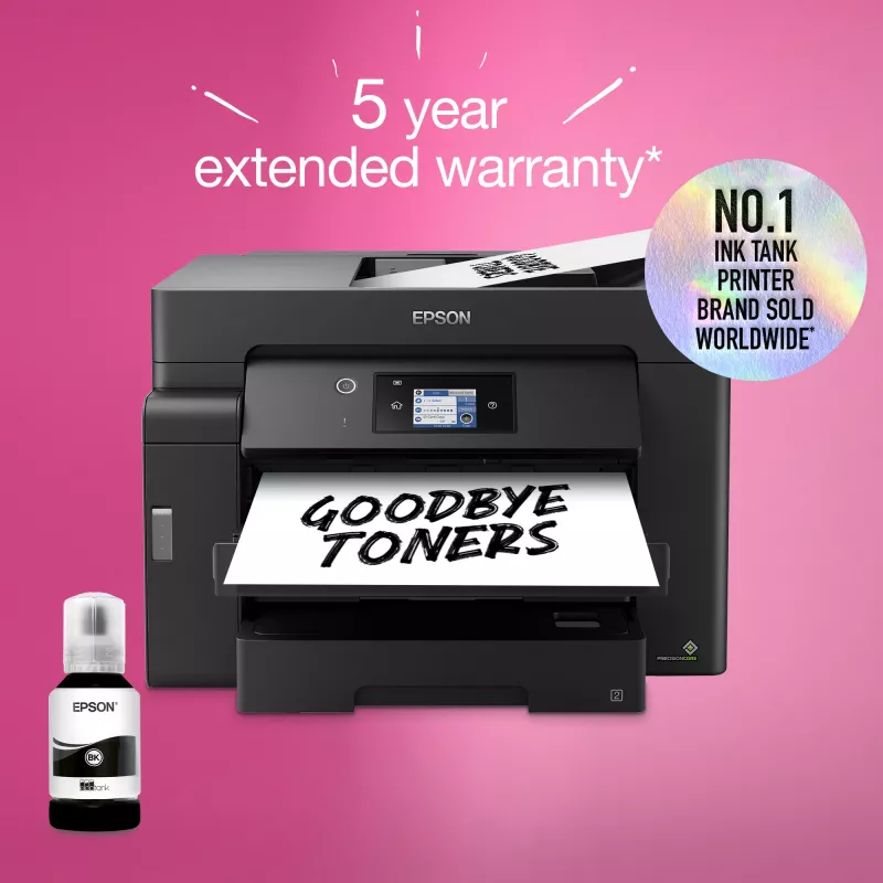 Epson EcoTank ET-M16600 Melnbaltā tintes printeris A3 4800x2400 DPI 25 lpp/min Wi-Fi