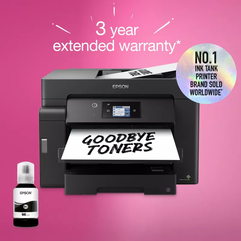 Epson EcoTank ET-M16600 Melnbaltā tintes printeris A3 4800x2400 DPI 25 lpp/min Wi-Fi
