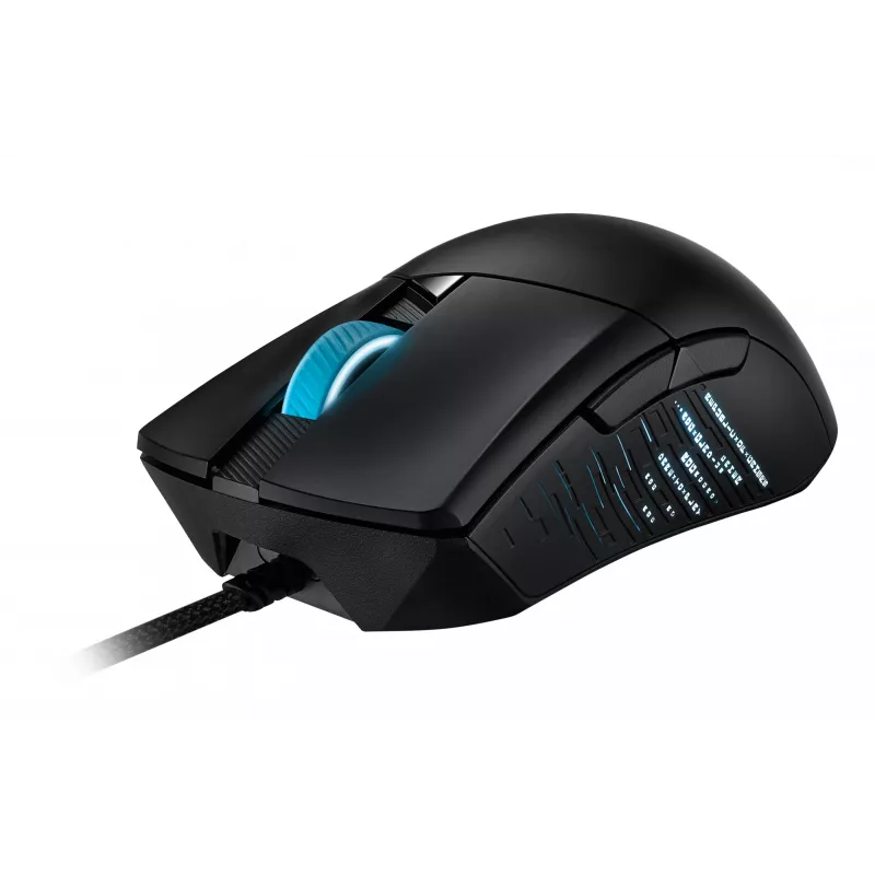 ASUS ROG Gladius III peles optiskais sensors 19000 DPI labā roka USB-A spēļu pele