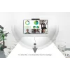 DIGITUS 4K All-in-One Video Bar - videokonferences sistēma (4x mikrofons/1x skaļrunis, 1x galda mikrofons)
