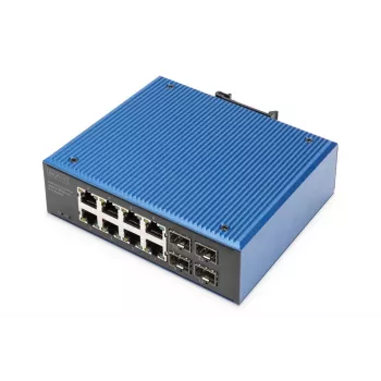 Nepārvaldāms slēdzis DIGITUS DN-651153 8 portu Gigabit Ethernet PoE