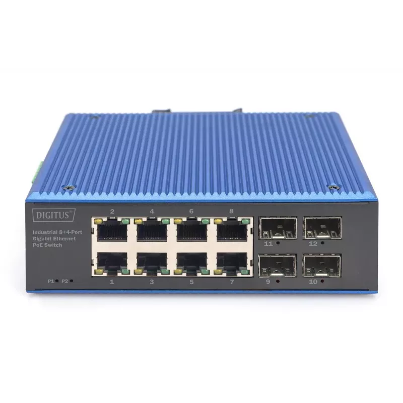 Nepārvaldāms slēdzis DIGITUS DN-651153 8 portu Gigabit Ethernet PoE