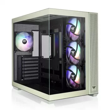 PC korpuss Thermaltake View 380 TG ARGB Midi Tower zaļš