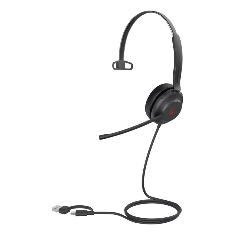 Yealink UH37 Mono USB austiņas ar mikrofonu