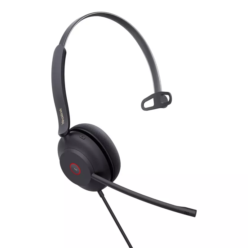 Yealink UH37 Mono USB austiņas ar mikrofonu
