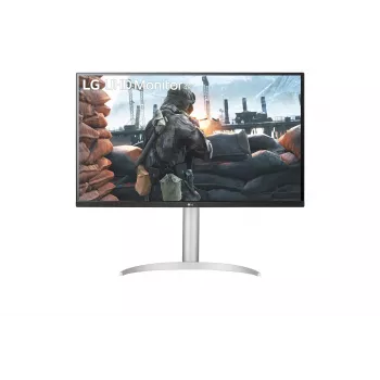 LG 27BP55U-B monitors 68.6 cm (27 collas) 4K Ultra HD LED Sudrabs