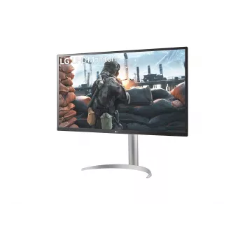 LG 27BP55U-B monitors 68.6 cm (27 collas) 4K Ultra HD LED Sudrabs