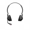 Jabra Engage 55 Stereo bezvadu DECT austiņu komplekts ar mikrofonu, uz ausīm, USB-A, pielāgots Microsoft Teams, melns/titāna krāsā