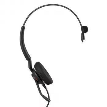 Jabra Engage 40 - (Inline Link) USB-A UC Mono, vadu, biroja/zvanu centra austiņas, 50 - 20000 Hz, 45 g, melna