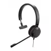 Jabra Evolve 20SE UC Mono, vadu austiņas, birojam/zvanu centram, 150 - 7000 Hz, 142 g, melna