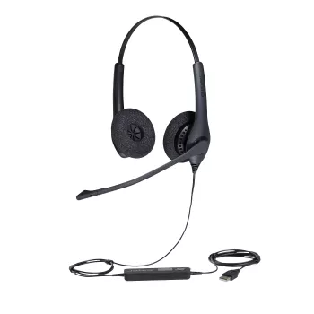 Jabra BIZ 1500 Duo USB vadu austiņas, melnas