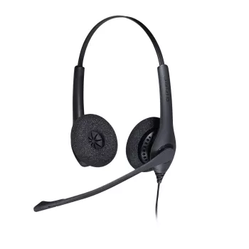 Jabra BIZ 1500 Duo USB vadu austiņas, melnas