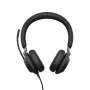 Jabra Evolve2 40 SE USB-C, UC Stereo (ar pagarinātu kabeli)