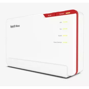FRITZ!Box 5690 Pro bezvadu maršrutētājs Gigabit Ethernet Tri-band (2.4 GHz / 5 GHz / 5 GHz) Balts