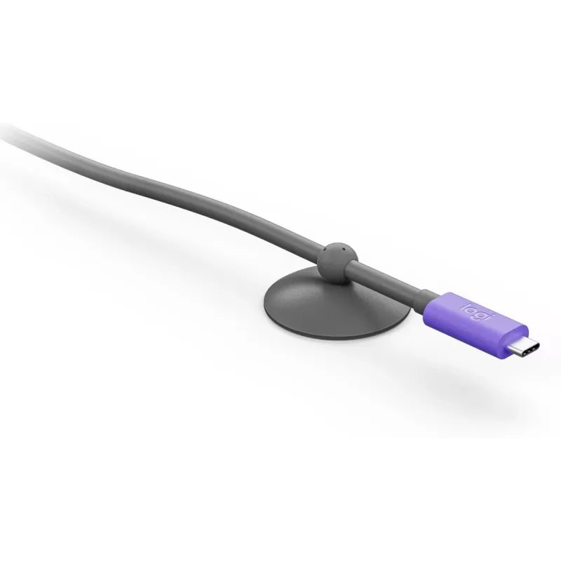 USB kabelis Logitech 952-000195 USB 3.2 Gen 2 5 m USB-C Graphite Violet